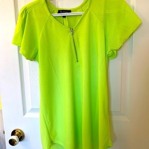Cute, bright green/yellow dress shirt